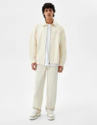 Baumwolljacke mit Reißverschluss